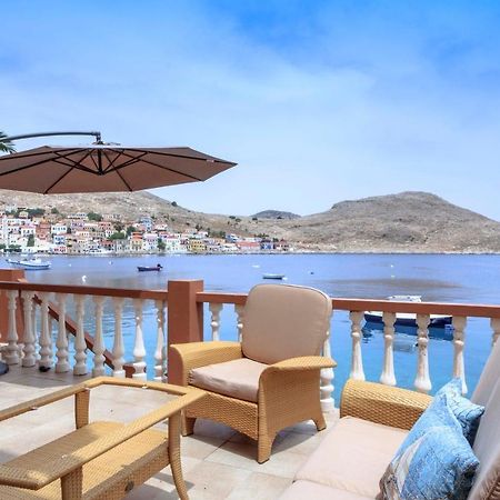 Villa Skiadeni Chalki Town ภายนอก รูปภาพ
