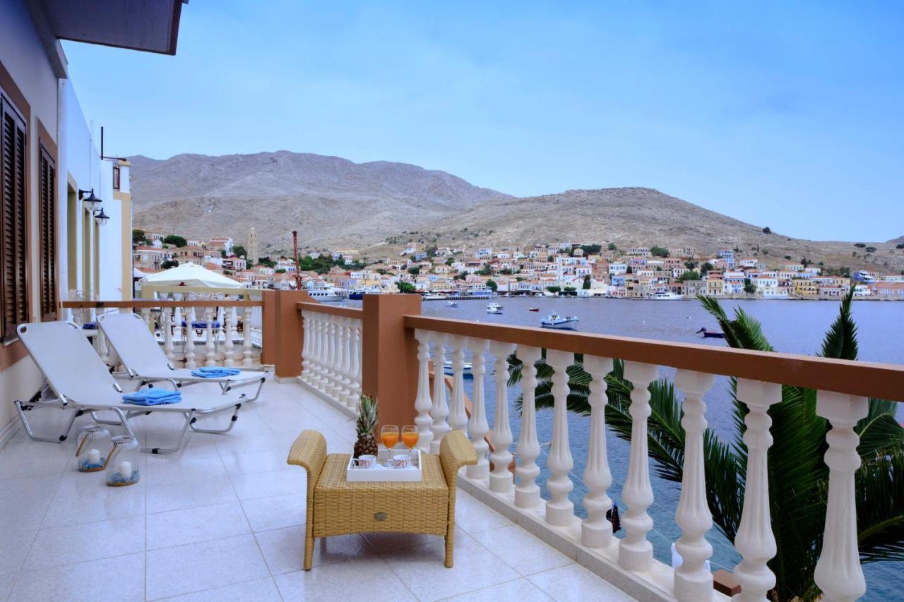 Villa Skiadeni Chalki Town ภายนอก รูปภาพ